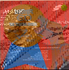 Mr Ed rare LP signed by Alan Young