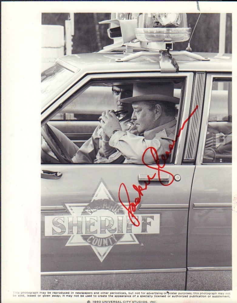 Jackie Gleason signed photograph (1 of 1)