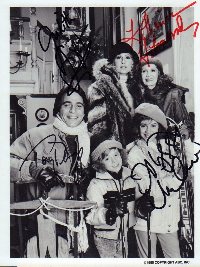 Who's the boss cast signed photograph (1 of 1)