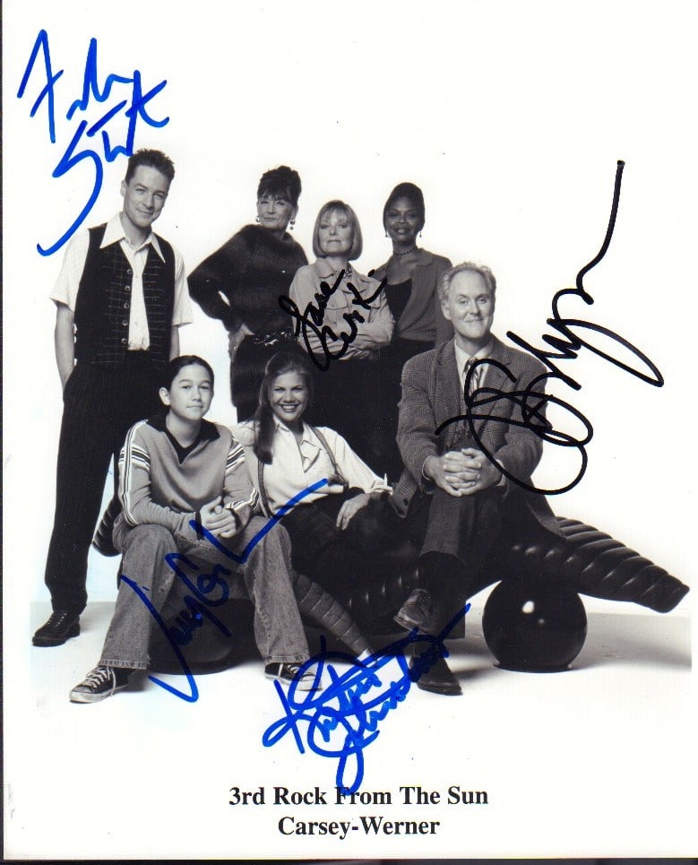 Third Rock from the Sun cast signed photograph (1 of 1)