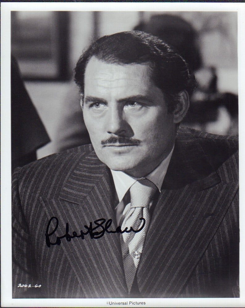 Robert Shaw signed photograph (1 of 1)