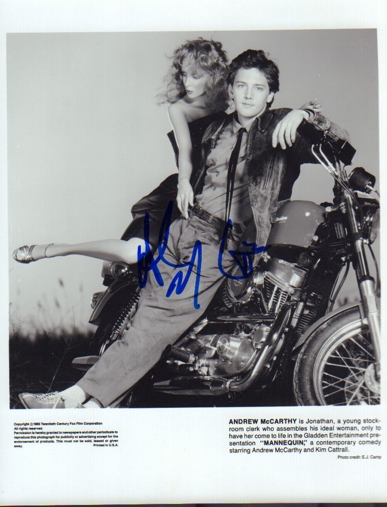 Andrew McCarthy signed photograph (1 of 1)