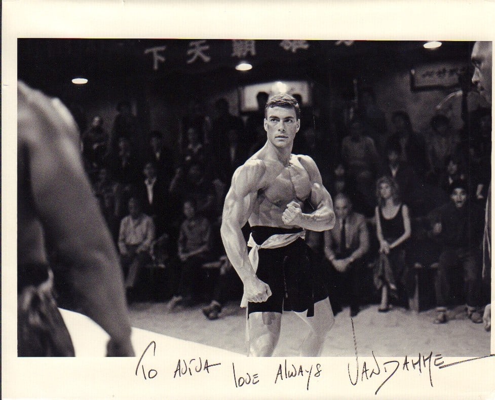 Jean Claude VanDamme signed photograph (1 of 1)