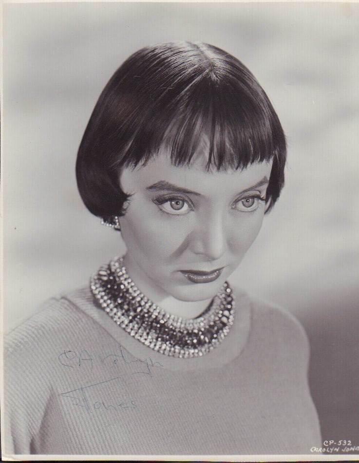 Carolyn Jones signed photograph (1 of 1)