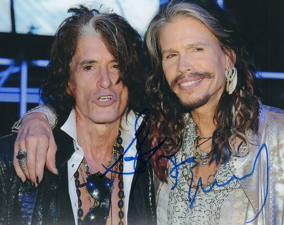 Aerosmith signed photograph (1 of 1)