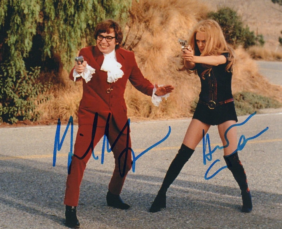 Austin Powers signed photograph (1 of 1)