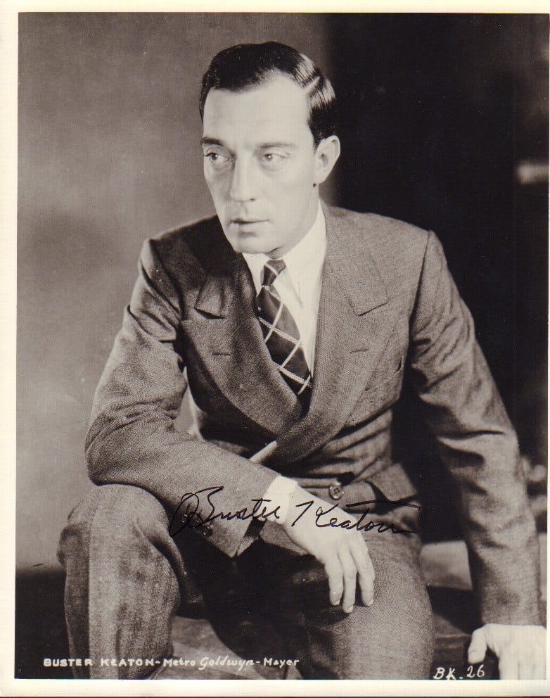 Buster Keaton signed RARE photograph (1 of 1)