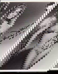 Raquel Welch signed photograph: A sexy vintage signed still in bikini by recently deceased legend This item comes with a fully illustrated serial numbered letter of authenticity guaranteeing its authenticity for the life of the