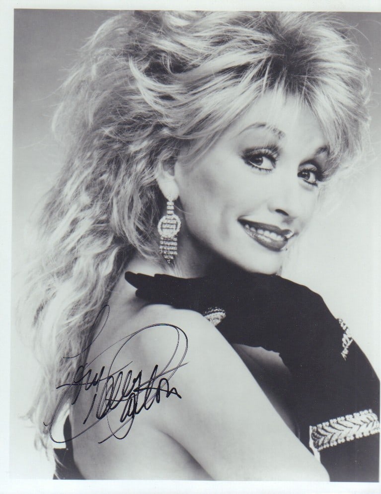 Dolly Parton signed photograph (1 of 1)