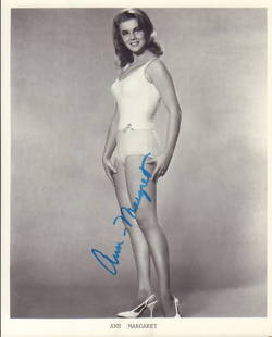 Ann Margret signed photograph: A rare early publicity still signed by her This item comes with a fully illustrated serial numbered letter of authenticity guaranteeing its authenticity for the life of the piece and is searchable