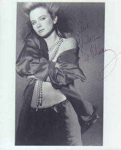 Rebecca DeMornay signed photograph: A vintage young signed 8x10 of the Risky Business actress This item comes with a fully illustrated serial numbered letter of authenticity guaranteeing its authenticity for the life of the piece and