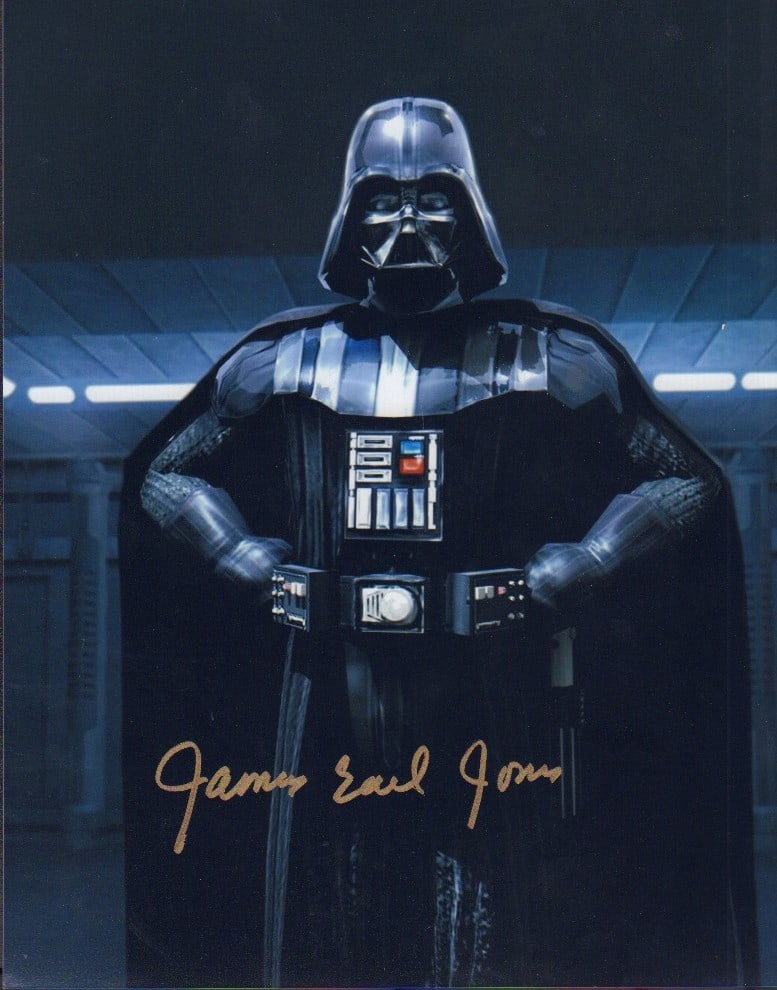 James Earl Jones signed Star Wars photograph (1 of 1)