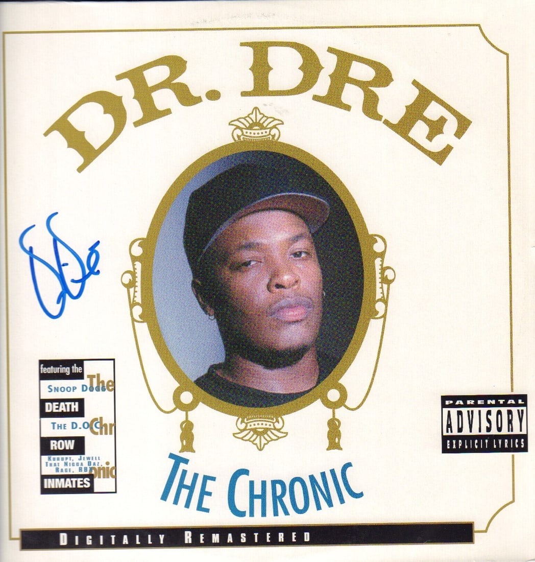 Dr Dre signed LP (1 of 1)