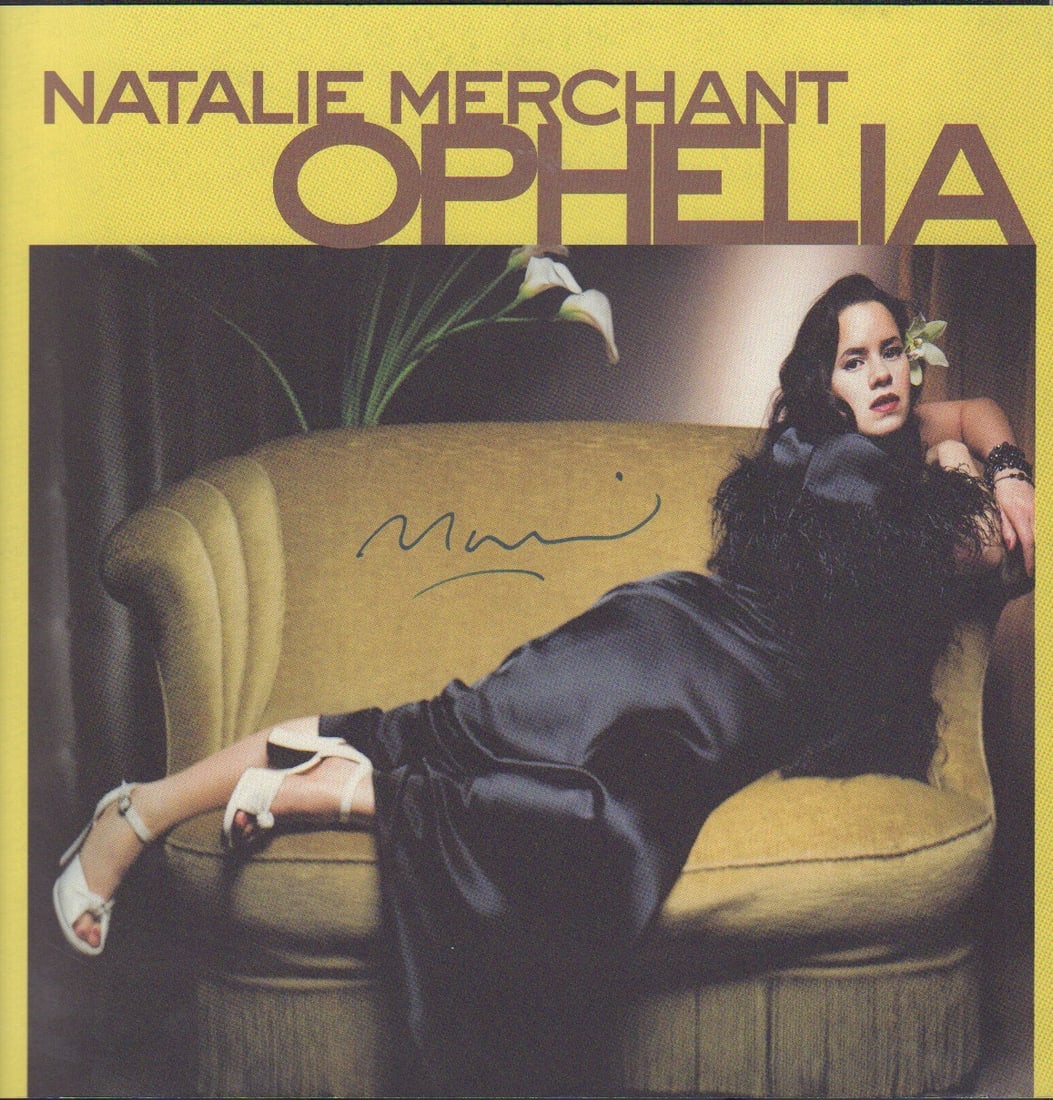 Natalie Merchant signed LP slick (1 of 1)