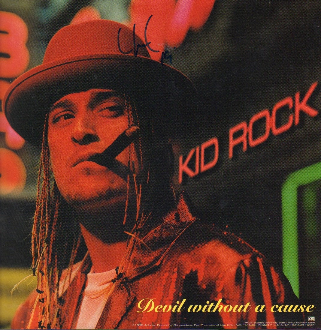 Kid Rock signed LP slick (1 of 1)
