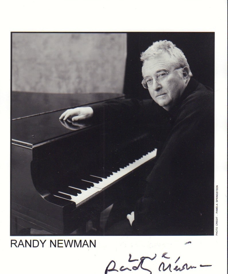 Randy Newman signed photograph (1 of 1)