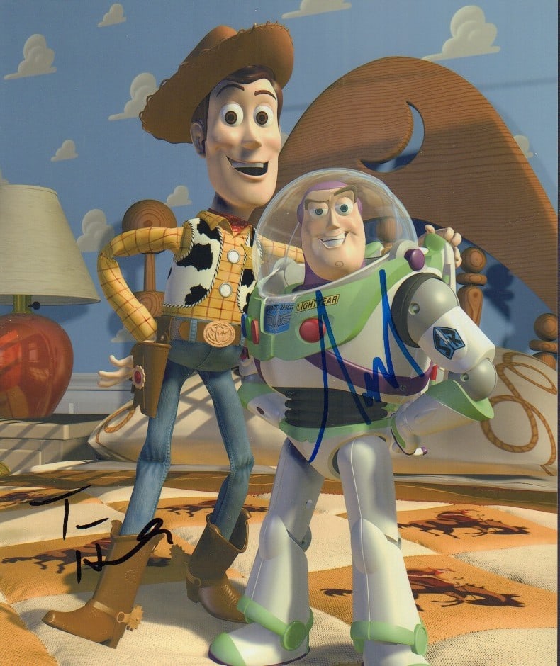 Toy Story signed photograph (1 of 1)