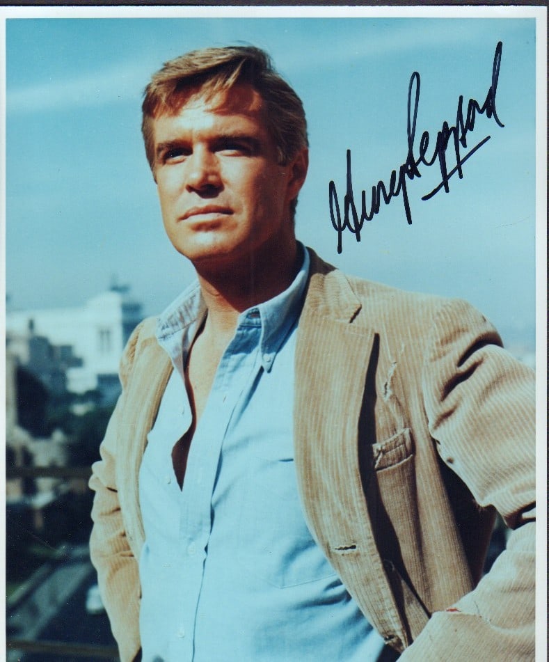 George Peppard signed photograph (1 of 1)