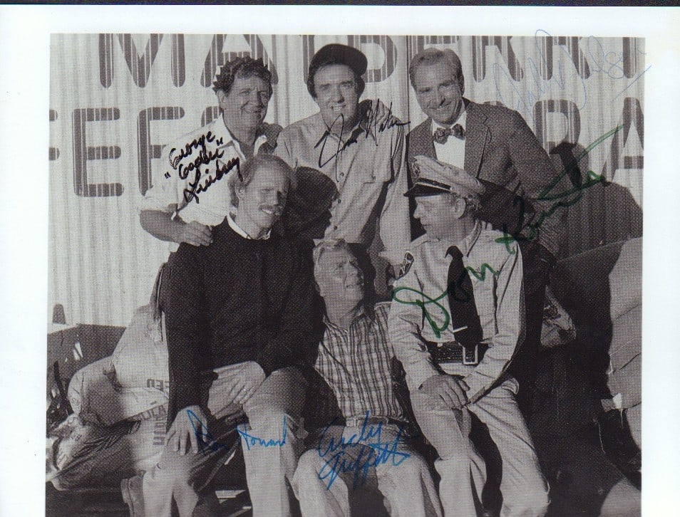 Andy Griffith Show cast signed photograph (1 of 1)