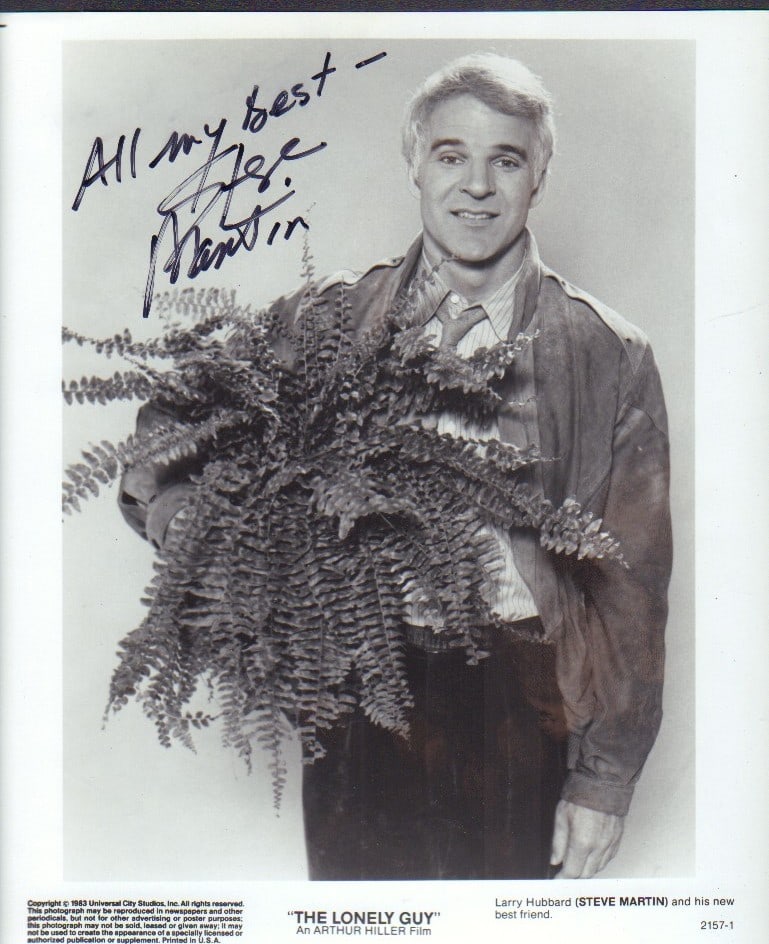 Steve Martin signed photograph (1 of 1)