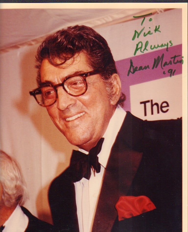 Dean Martin signed photograph (1 of 1)