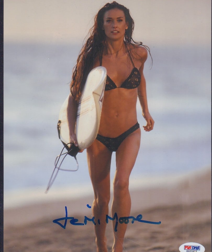 Demi Moore signed photograph (1 of 1)