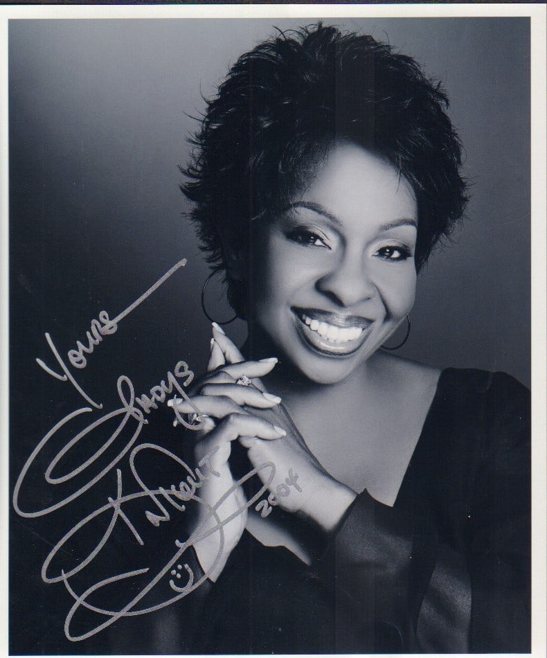 Glady Knight signed photograph (1 of 1)
