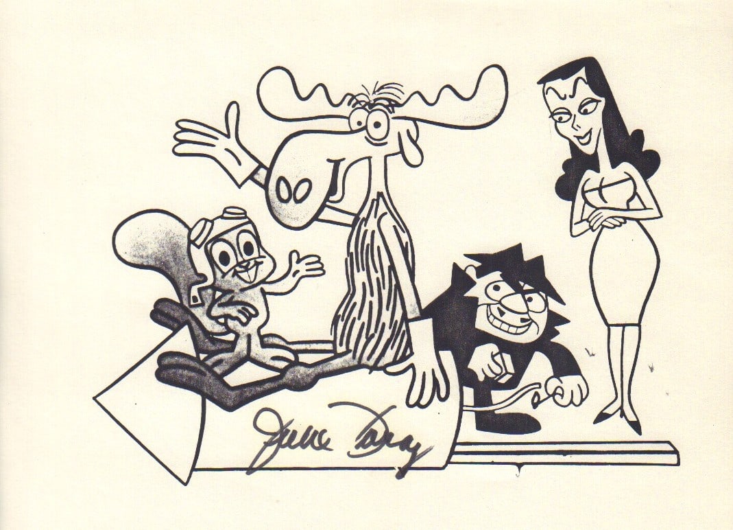 June Foray signed photograph (1 of 1)