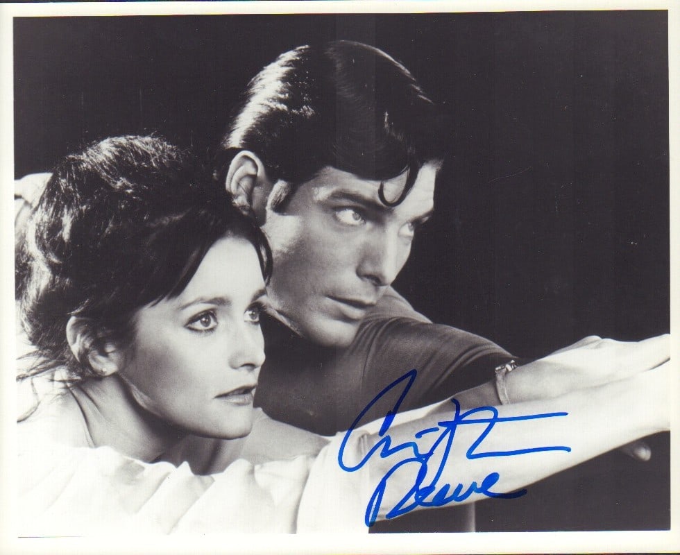Christopher Reeve signed photograph (1 of 1)