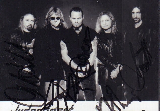 Judas Priest signed photograph (1 of 1)