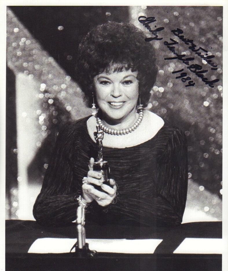 Shirley Temple signed photograph (1 of 1)