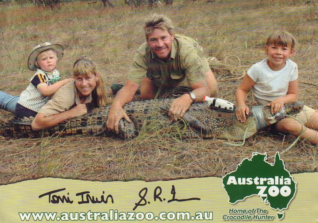 Steve Irwin signed photo (1 of 1)