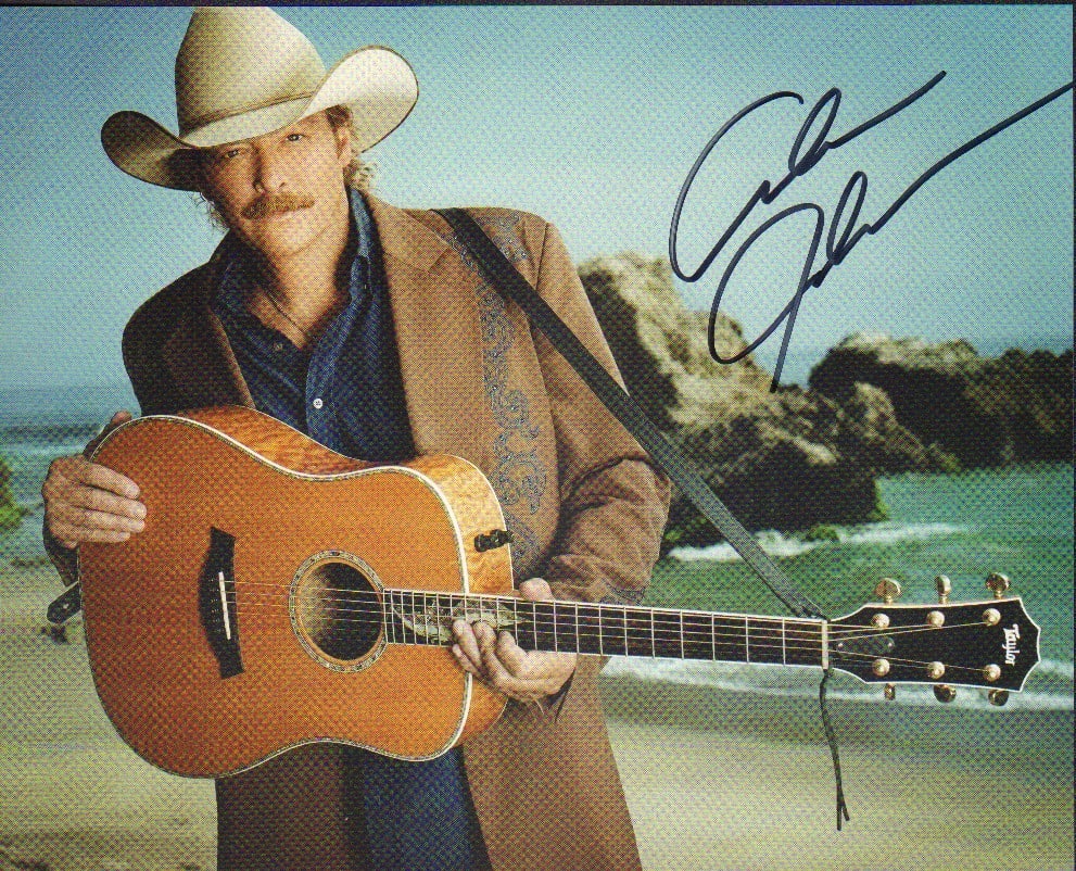 Alan Jackson signed photo (1 of 1)