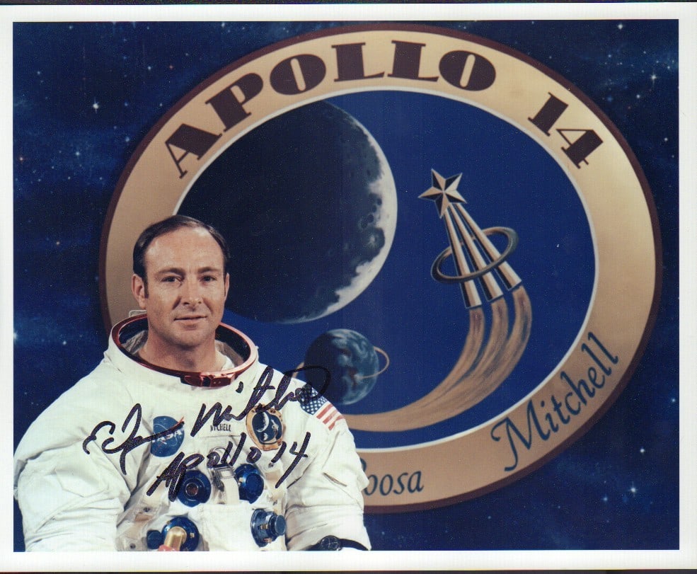 Edgar Mitchell signed photo (1 of 1)