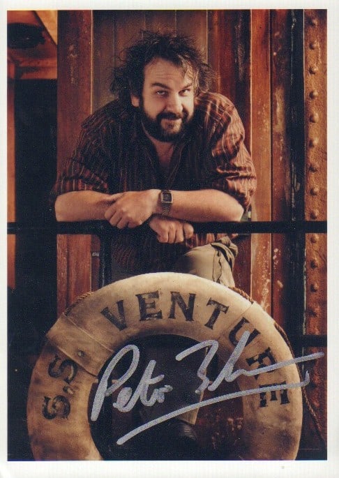 Peter Jackson signed photo (1 of 1)