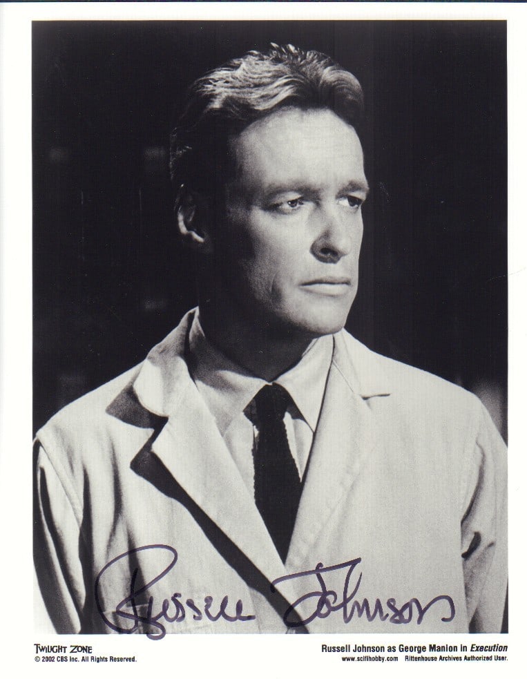Russell Johnson signed photo (1 of 1)