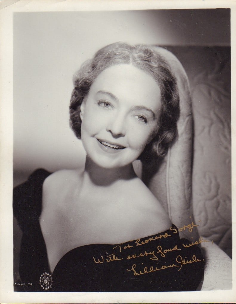 Lillian Gish signed photo (1 of 1)