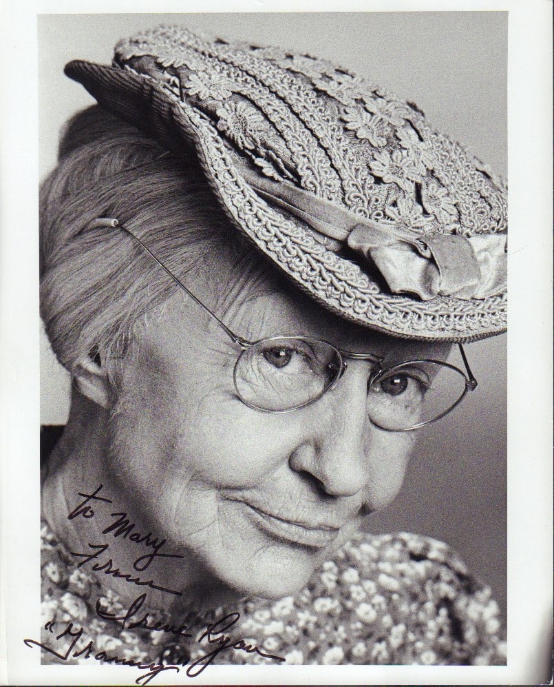 Irene Ryan signed photo (1 of 1)