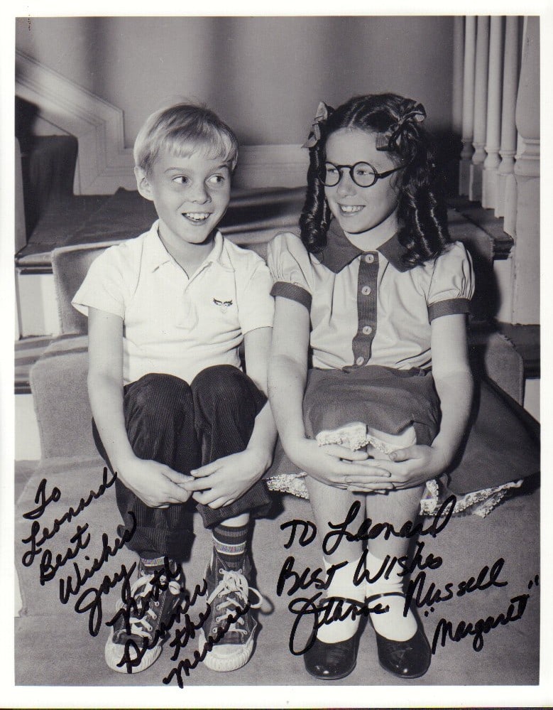 Dennis the Menace cast signed photo (1 of 1)