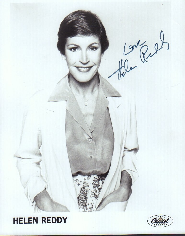 Helen Reddy signed photo (1 of 1)