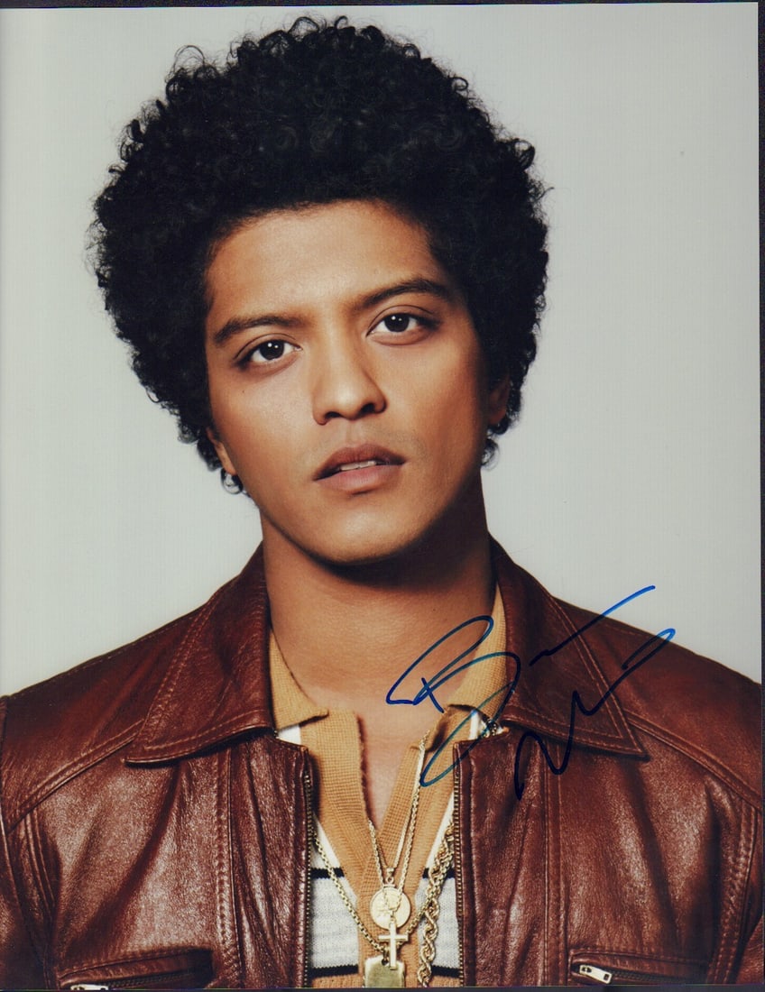 Bruno Mars signed 11x14 photo (1 of 1)