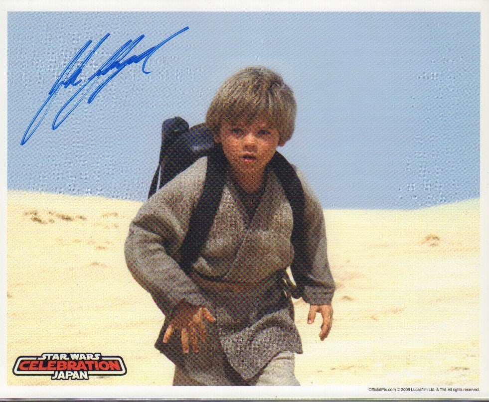 Jake Lloyd signed Star Wars photo (1 of 1)