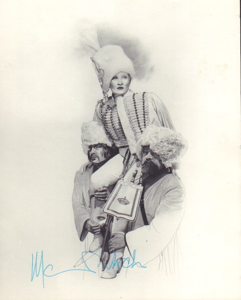 Marlene Dietrich signed photo (1 of 1)