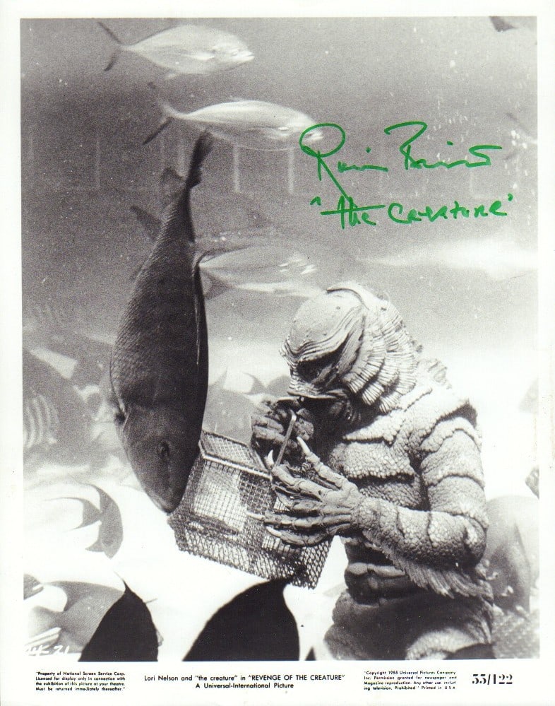 Ricou Browning signed photo (1 of 1)