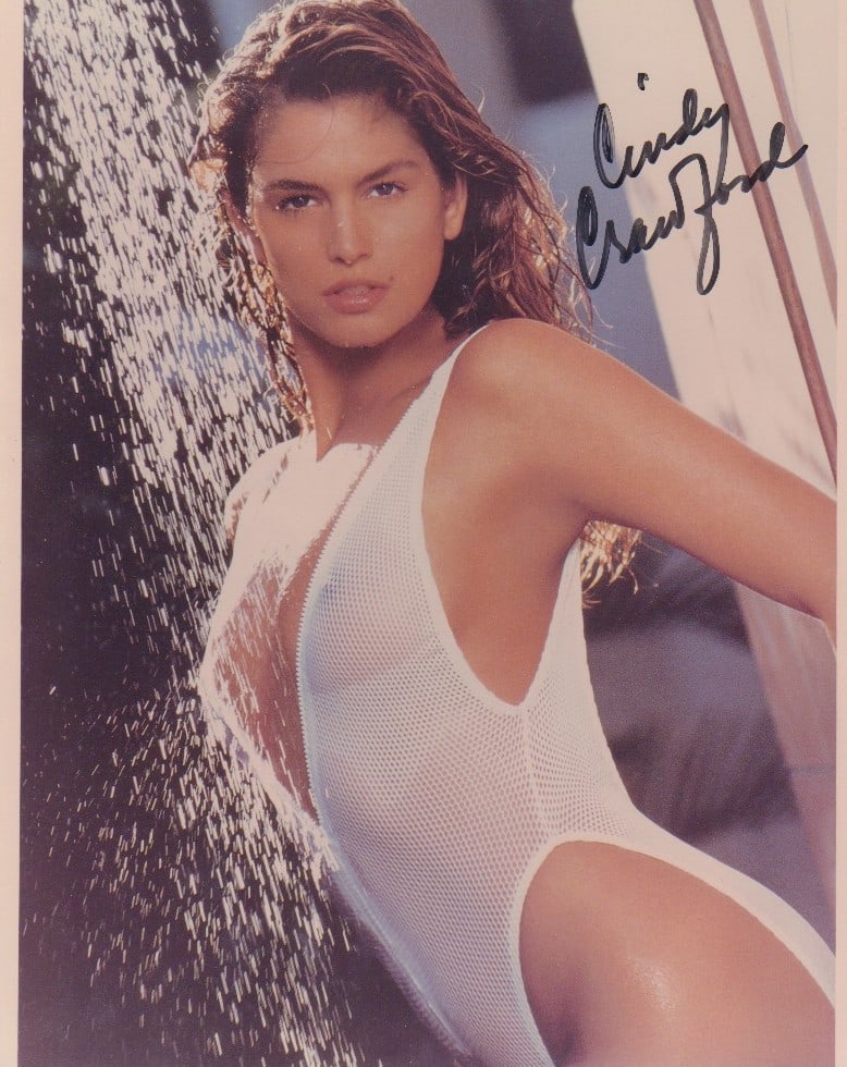Cindy Crawford signed photo (1 of 1)
