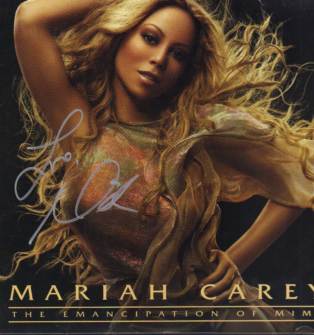 Mariah Carey signed LP (1 of 1)