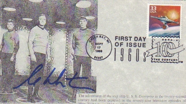 William Shatner signed FDC (1 of 1)