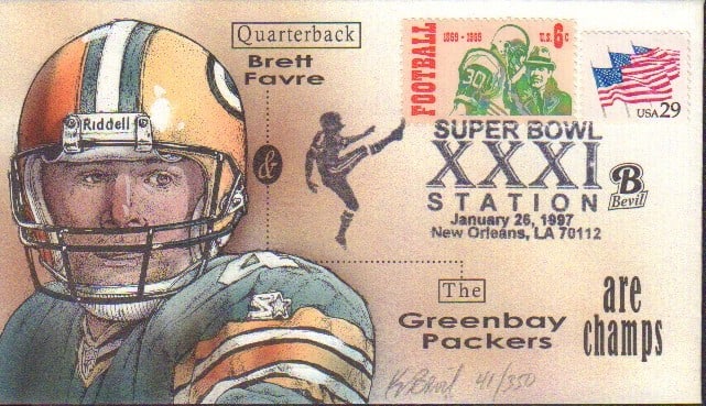 Brett Favre Lt Ed FDC (1 of 1)