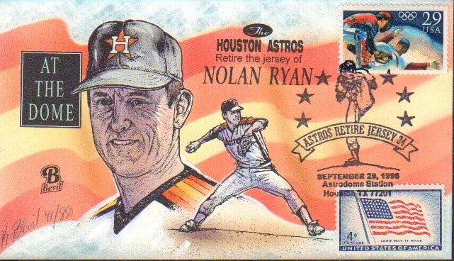 Noln Ryan Lt Ed FDC (1 of 1)