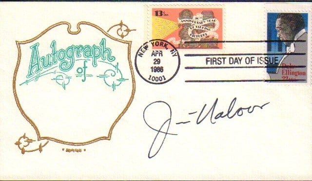 Jim Nabors signed FDC (1 of 1)